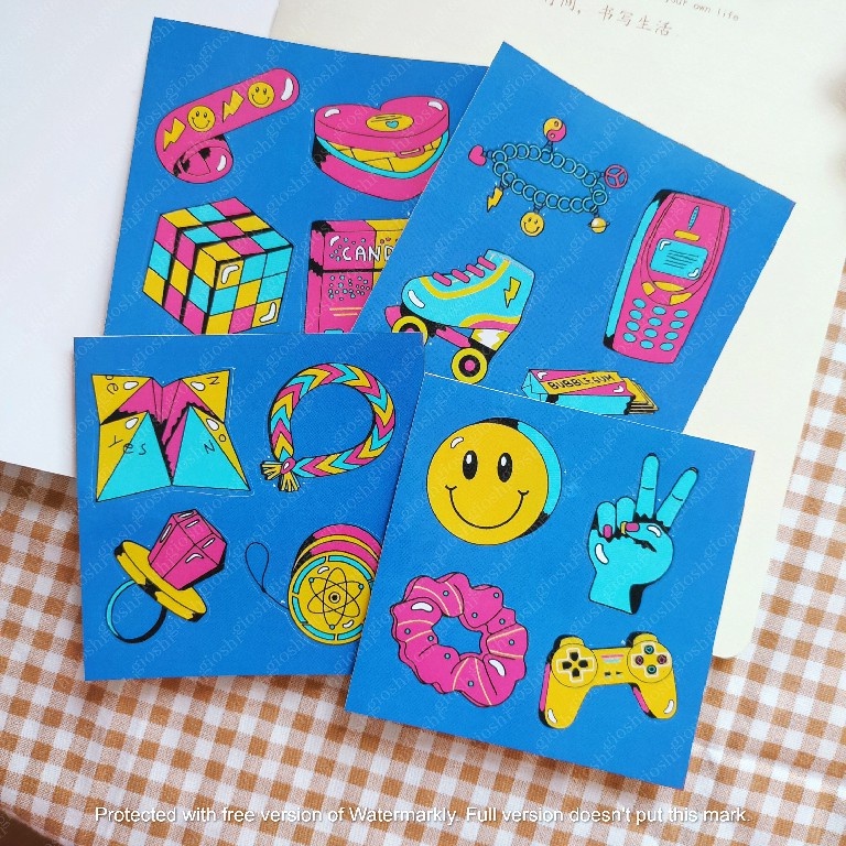 

sticker aesthetic 1990's by aigo.kiyowo