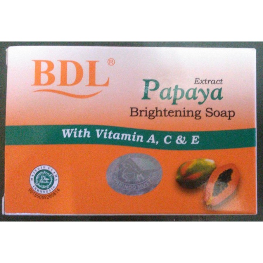 

Sabun Kecantikan dan Kesehatan BDL Papaya 128 Gram