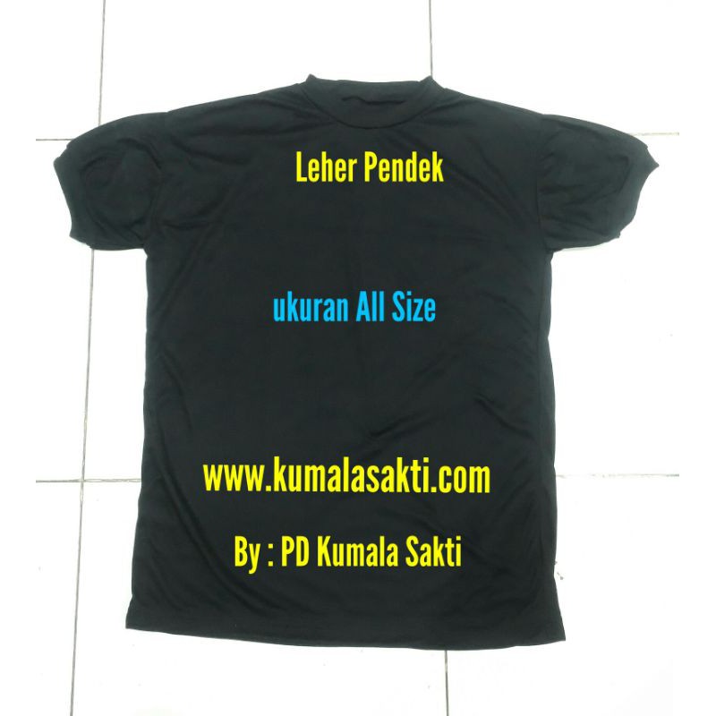 Kaos Polos Hitam Pendek-Kaos Oblong-Kaos Dalam-Kaos Pria-Kaos Security-Kaos Satpam-Baju Dalaman-Tas