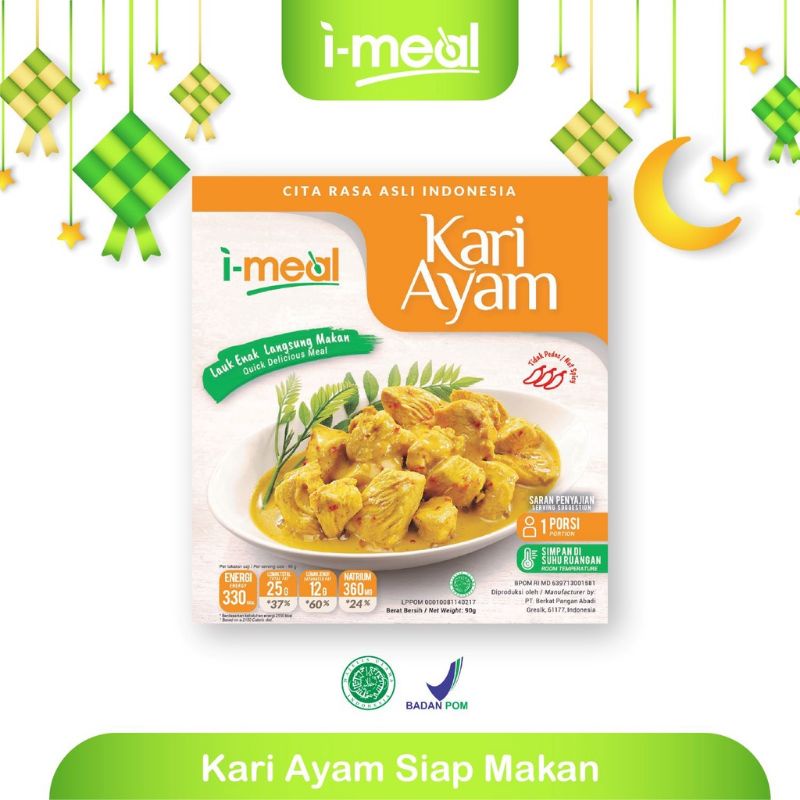 

I-MEAL KARI AYAM MAKANAN INSTAN UNTUK MENDAKI GUNUNG OUTDOOR RANSUM TRAVELING