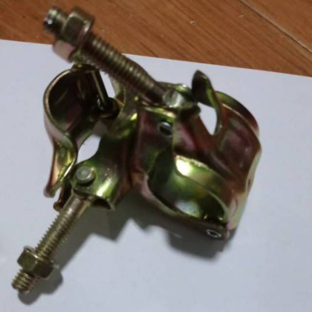 Scaffolding Clamp Coupler-Clamp Steger Klem Pipa Hidup & mati