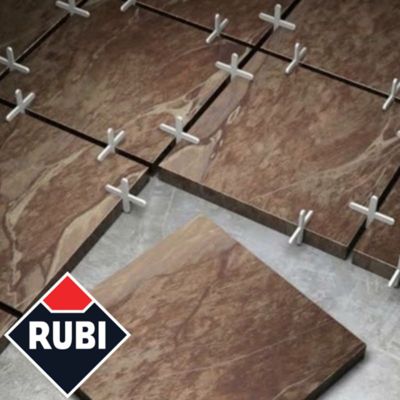 rubi tile spacer 1 mm pengatur jarak nat keramik nat granit alat pasang keramik granit
