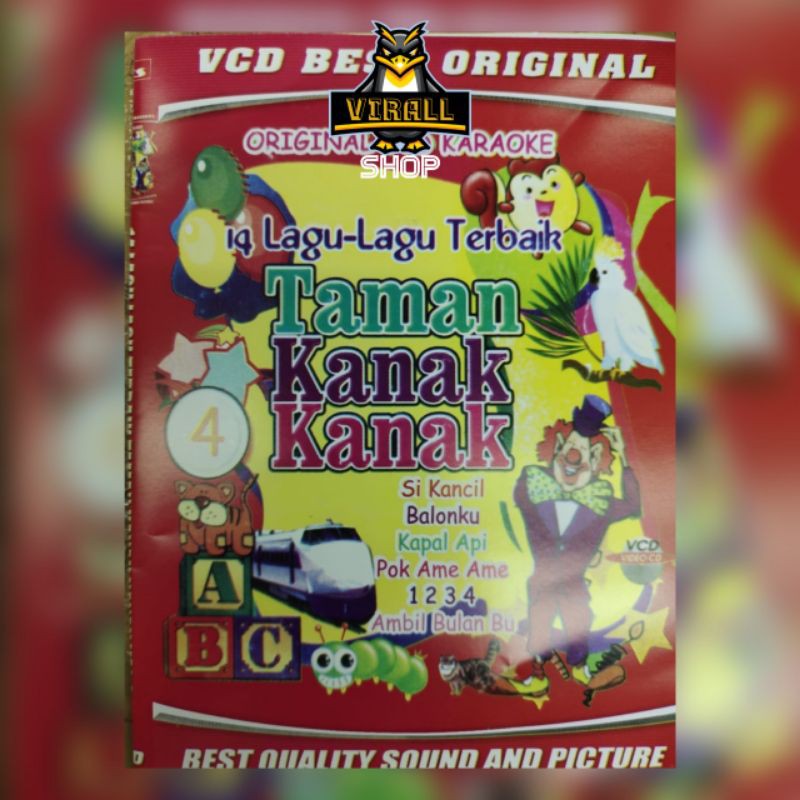 KASET LAGU ANAK "TAMAN KANAK-KANAK VOL.4"