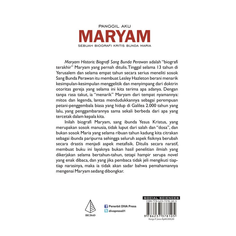 Buku Panggil Aku Maryam - IRCISOD-2