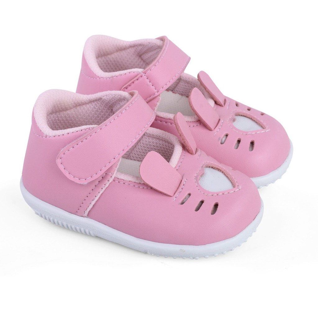 sepatu anak cewek usia 1 2 tahun model kelinci C08 PINK