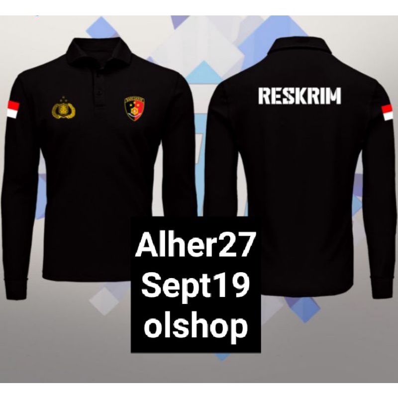 kaos Reskrim kaos Bareskrim kaos katun Bareskrim kaos katun Reskrim polo shirt Reskrim polo shirt Ba