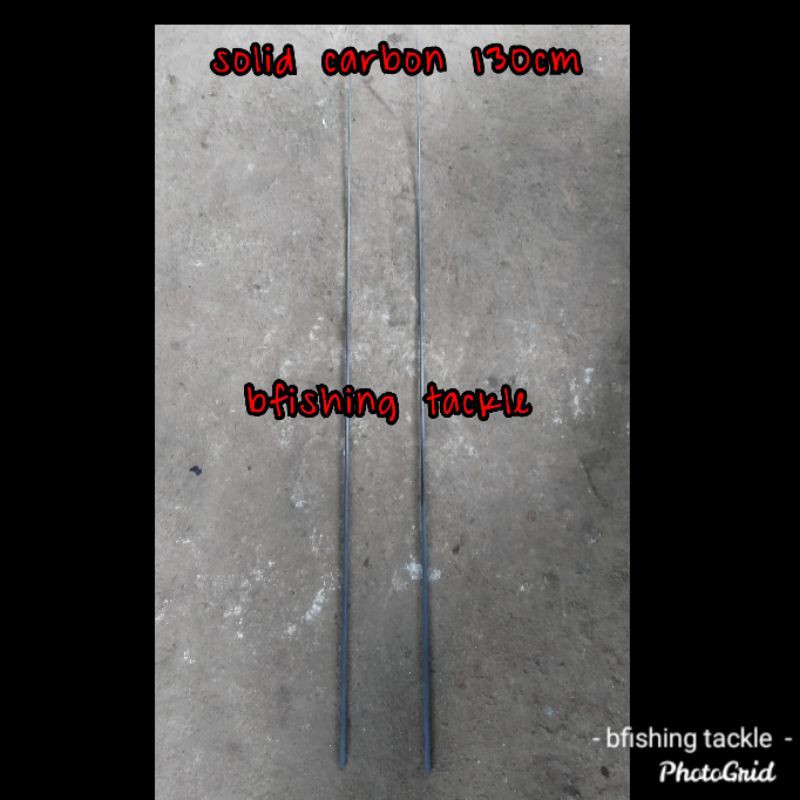 blank solid carbon 130cm bukan sutet