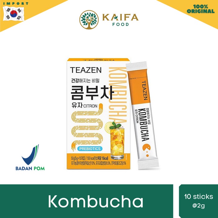 

✨COD✨ TEAZEN KOMBUCHA - CITROEN