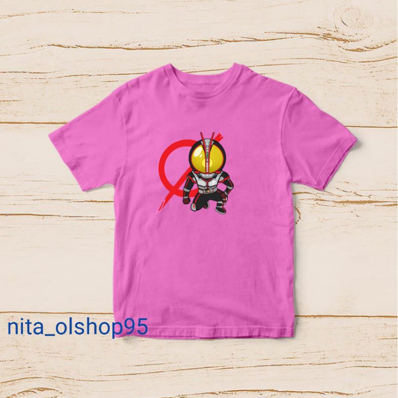 baju anak karakter, baju anak kamen rider