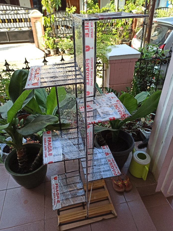 Rak Minimalis, Rak Tanaman Hias 7 Tingkat, Rak Pohon 7 Susun