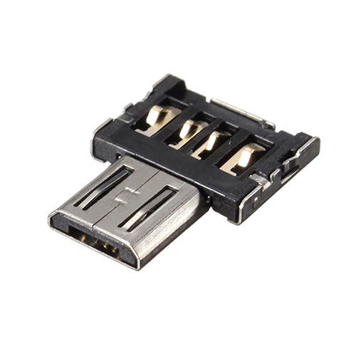 Adapter Converter Micro USB Male To USB Female OTG Untuk Tablet Android