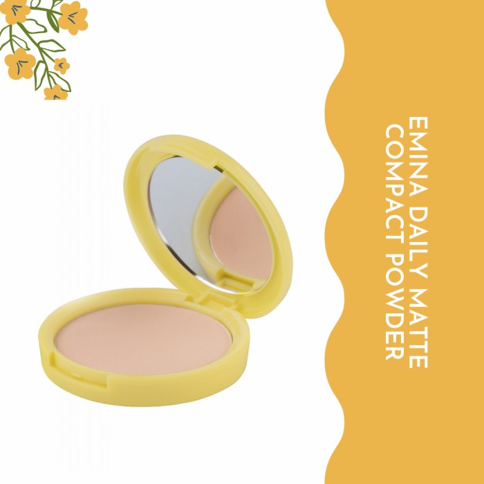 Emina Daily Matte Compact Powder 11g