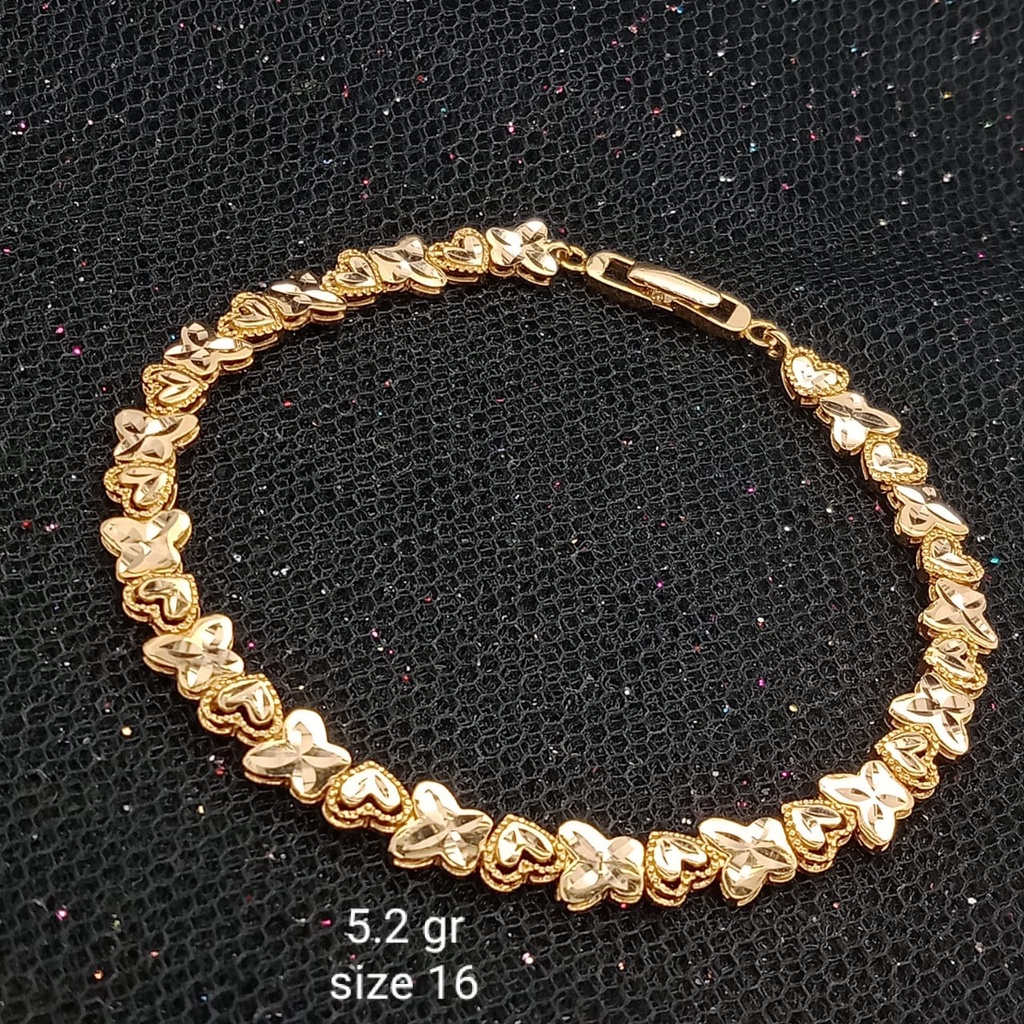 Gelang Emas 17K - 5.2 gr Kadar 750 - 1348