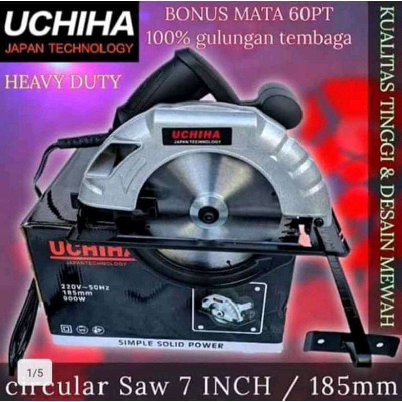 gergaji kayu triplek circular uchiha type 185 japan bergaransi tercanggih japan