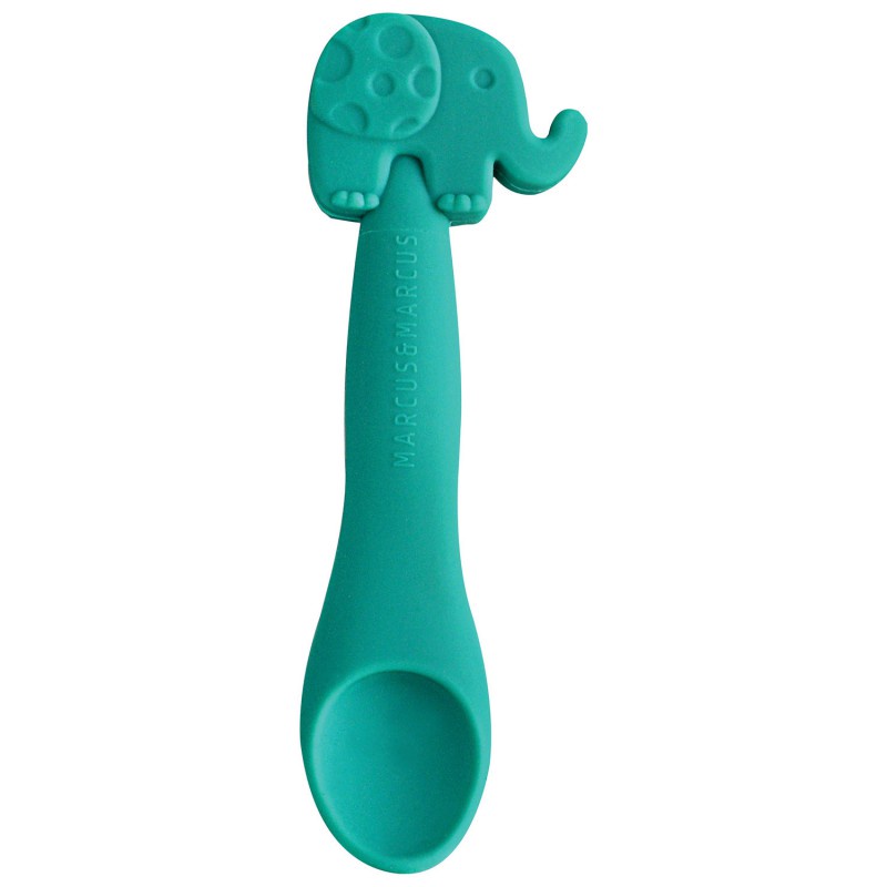 Marcus &amp; Marcus Silicone Feeding Spoon - Sendok MPASI Silikon Bayi