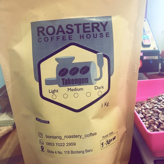 

Kopi robusta gayo 1 kg