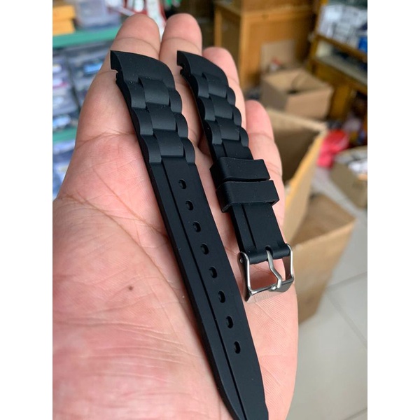 Strap Tali Jam Tangan Curve motif Size 20mm melengkung