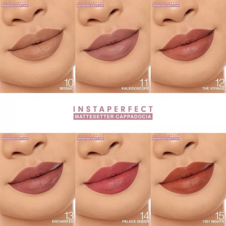 Wardah Instaperfect Mattesetter Lip Matte Paint Cappadocia Edition