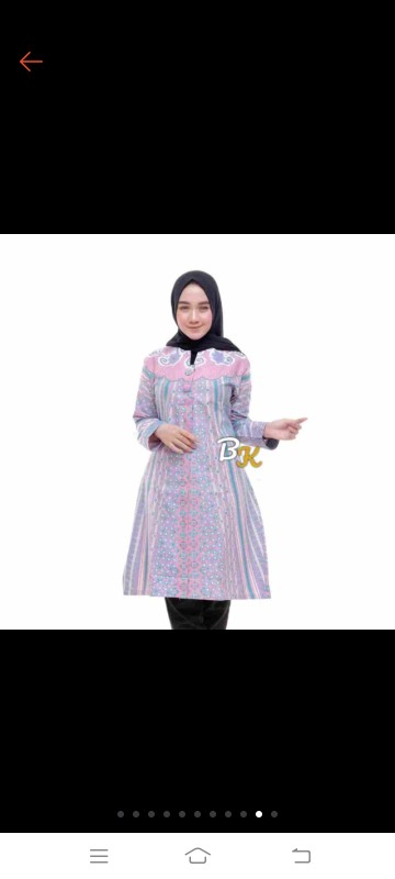 Tunik Batik Soft Size M.l.xl.xxl