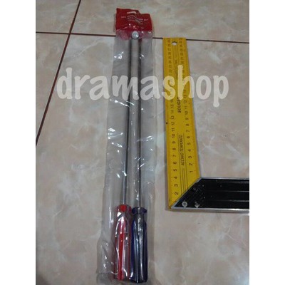 Obeng Set 2pcs  min plus - + Panjang 30cm 12"