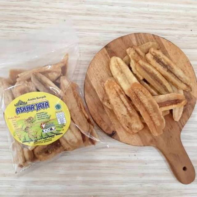 

Keripik Pisang Lampung Askha Jaya Rasa Original Manis 215g