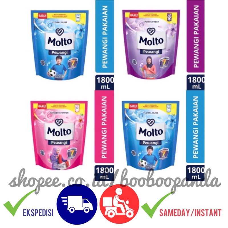 Molto pewangi pakaian 1,8 liter