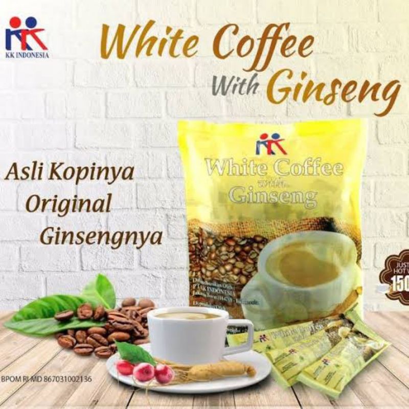 

White Coffee With Ginseng