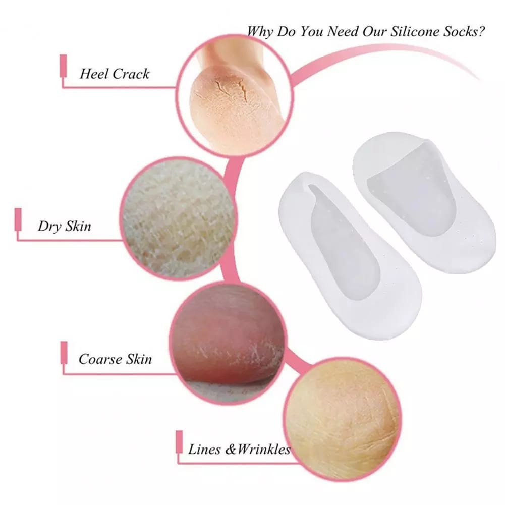 INSOLE SEPATU WANITA KAUS KAKI SILICON ANTI KAKI KAPALAN SOL GEL SILICON SOLUSI KAKI PECAH