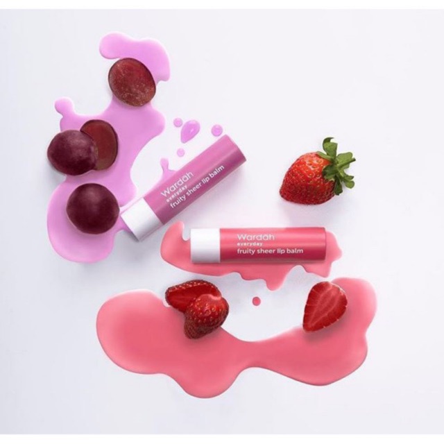 Wardah Fruity Sheer Lip Balm