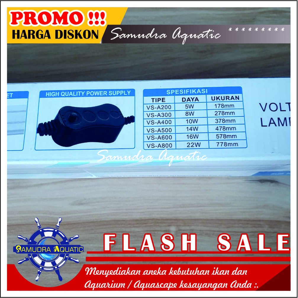 Lampu Aquarium GANTUNG 30-40 cm, Lampu Gantung HEMAT ENERGY, Lampu Aquarium Aquascape (GRATIS Bublewrap)