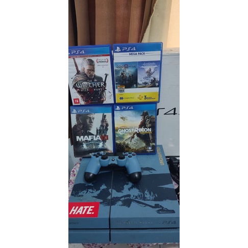 Ps 4 fat seri 12xxx 500gb Limited edition Uncharted Original sony