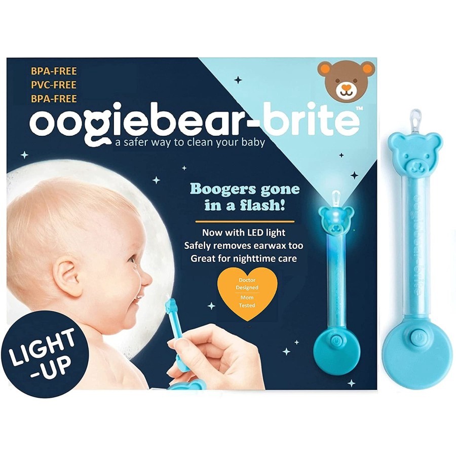 Oogiebear Brite - Baby Nose and Ear Cleaner with LED Light