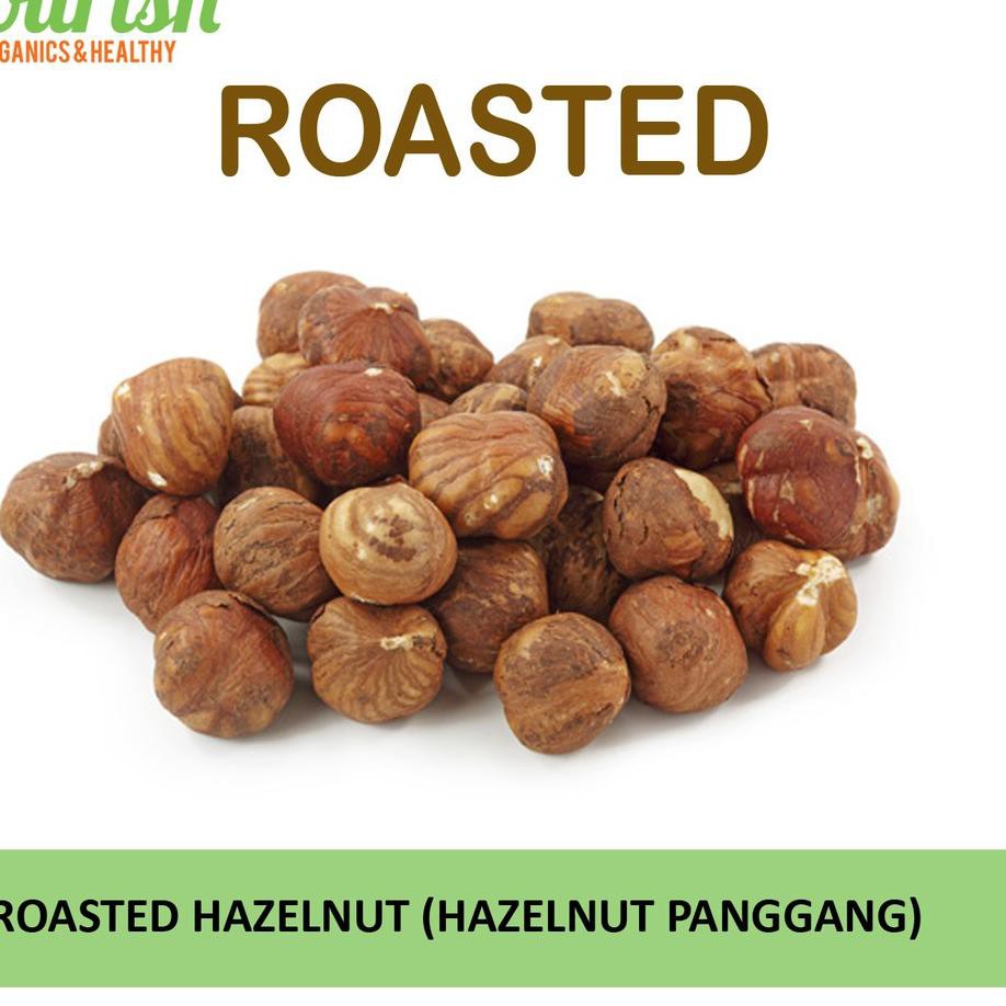 

Hot Sell.. Roasted Hazelnut 250 gr (Kacang Hazelnut Panggang)