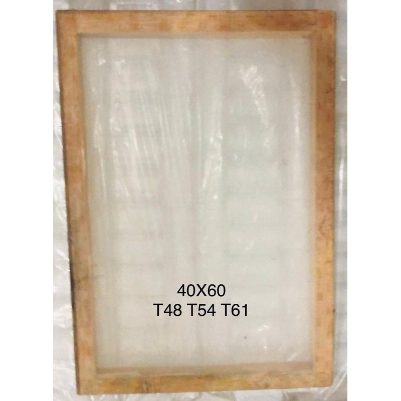 Screen / Cetakan Sablon 40x60 (T48 T54 T61 T77 T90 T120)