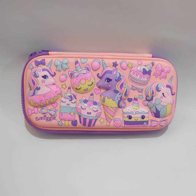 

Smiggle Hard Case 3D Pencil Case Medium Unicorn