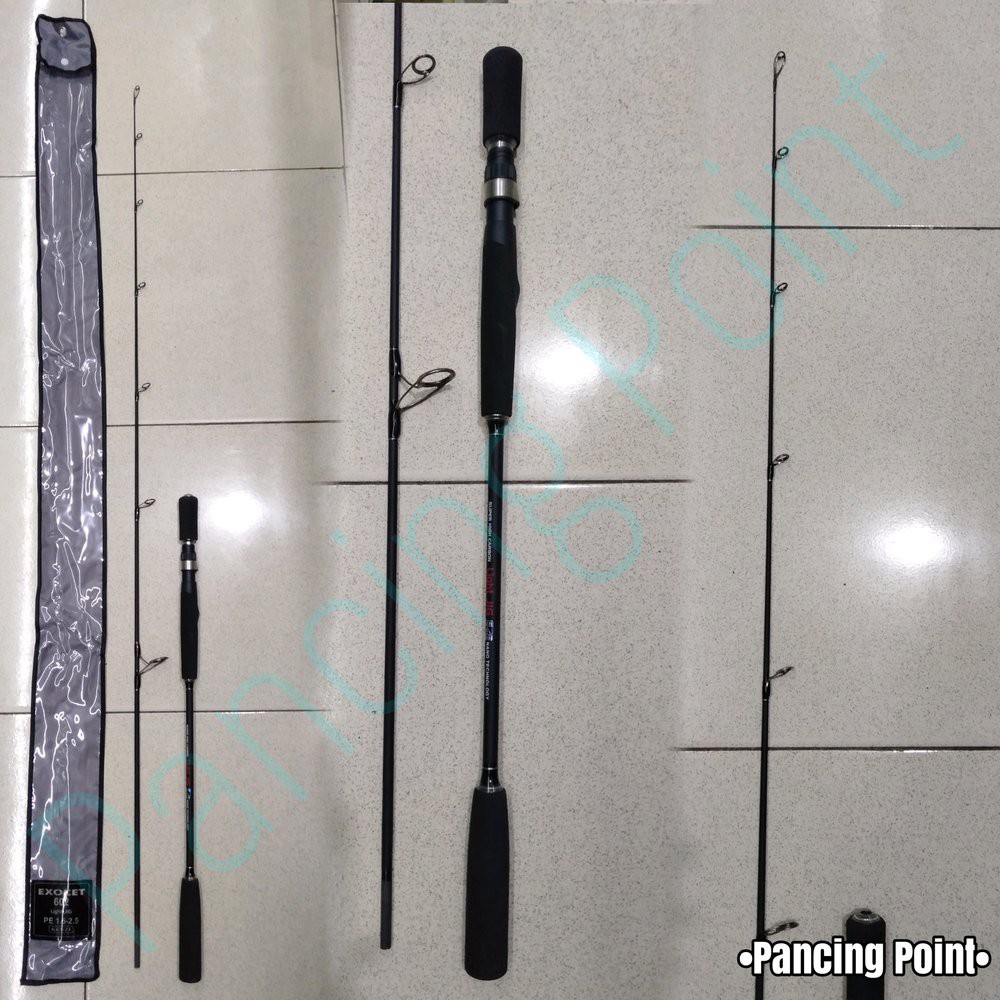 Joran Kenzi Exocet 602 Light Jig PE 1.5-2.5 Diskon