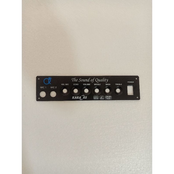 CR panel speaker aktif 21 x 5 tutup bahan plat besi ukuran sesuai foto