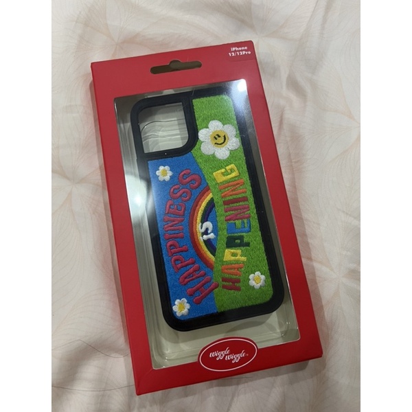 Happiness Rainbow - Wiggle Wiggle Embroidery Iphone Case 12/12Pro