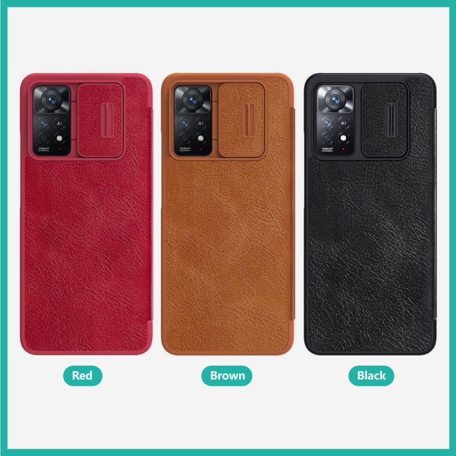 NILLKIN QIN PRO Redmi Note 11 Pro / 11 Pro 5G Leather Flip