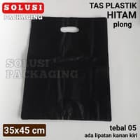 

TAS PLASTIK HITAM 35X45CM PLONG/TAS MALL TAS POND TAS PRODUK PAPERBAG