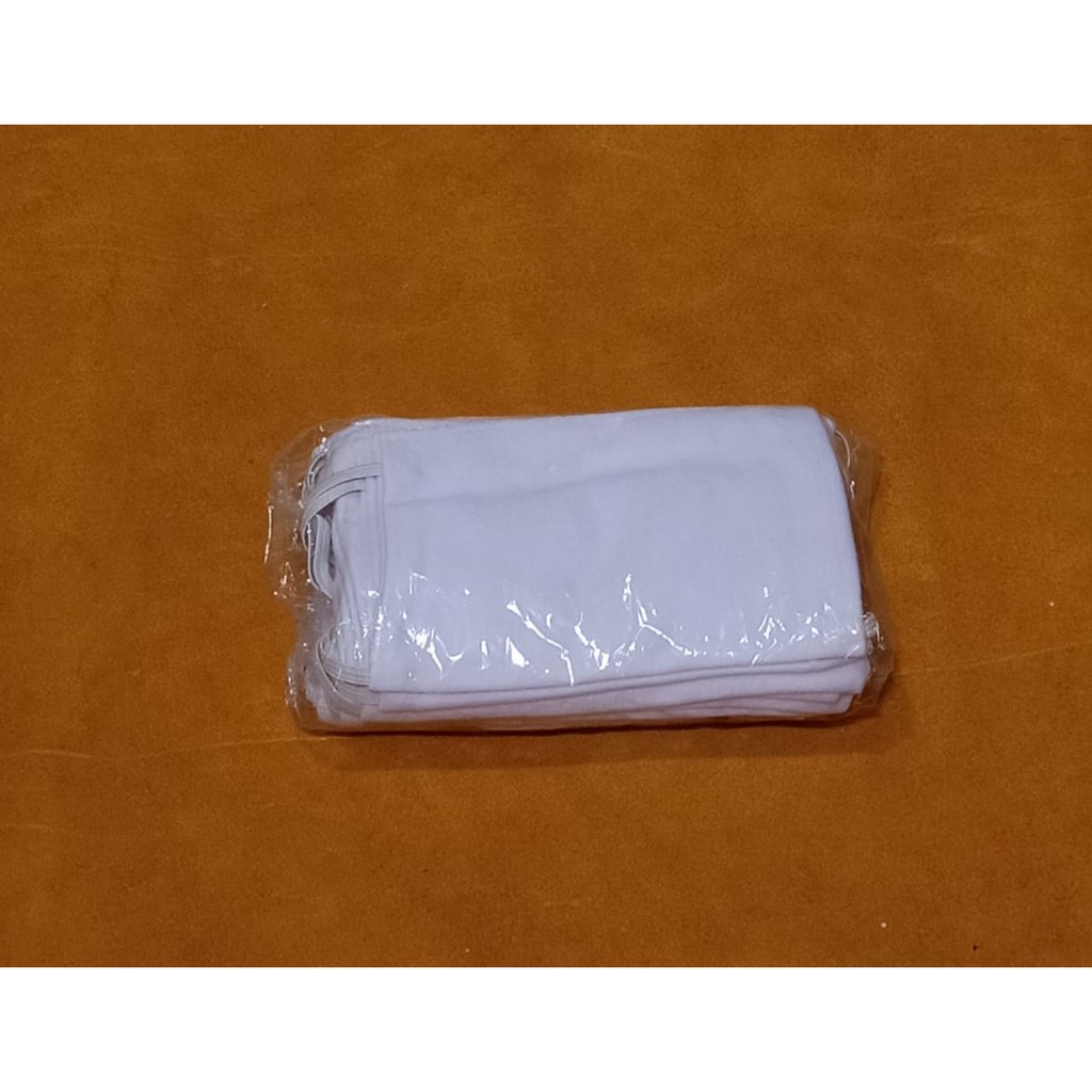 MASKER KATUN PUTIH TALI KARET