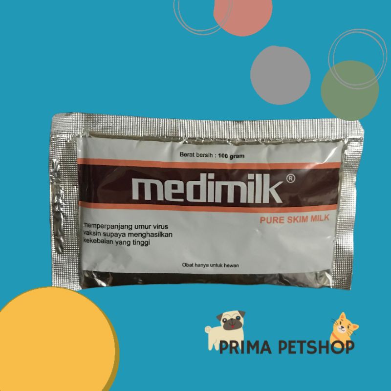 MEDIMILK by susu hewan bisa dicampur vaksin