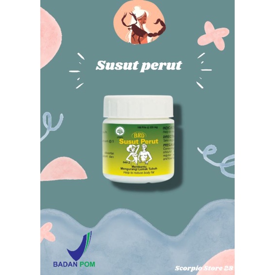 [READY]Pengecil Perut ampuh bpom by darbel susut perut