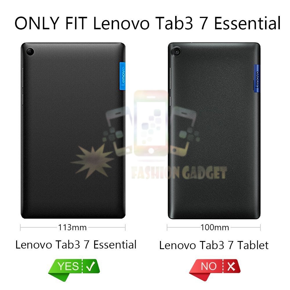 Flip cover Lenovo Tab 3 Ukuran 7.0 Inch Essential PB-710L / PB 710L Sarung / Leather Case / Casing