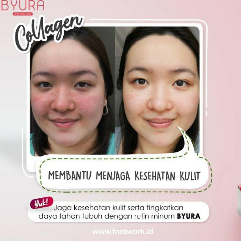 [KODE CALF9] Byura minuman collagen untuk kesehatan free souvenir MUG tiap pembelian 3box