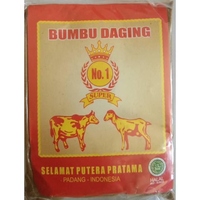 

Bumbu Instan Bumbu Masak Bumbu Daging Super No.1, 50 Gram Murah