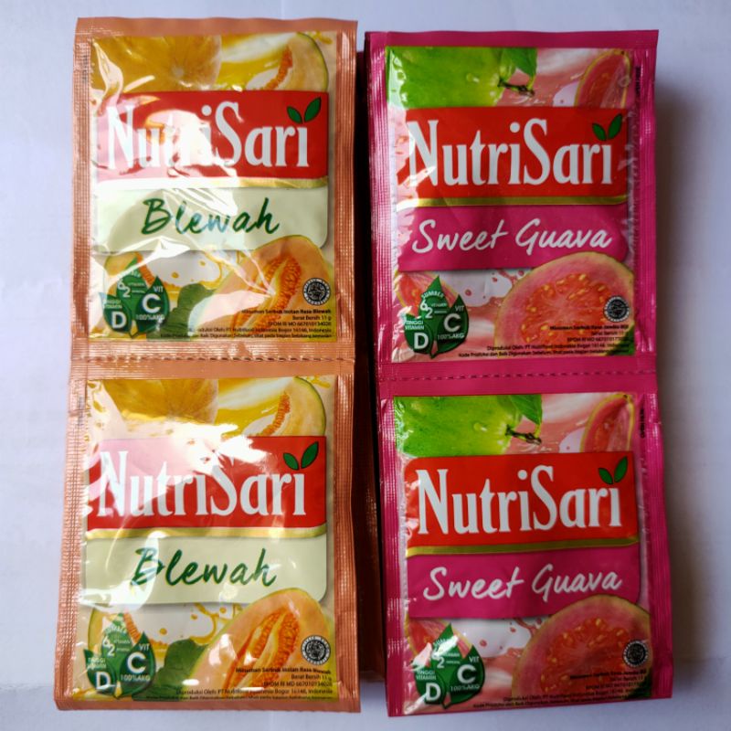

NUTRISARI ALL VARIAN 10 SACHET 1 RENTENG MURAH