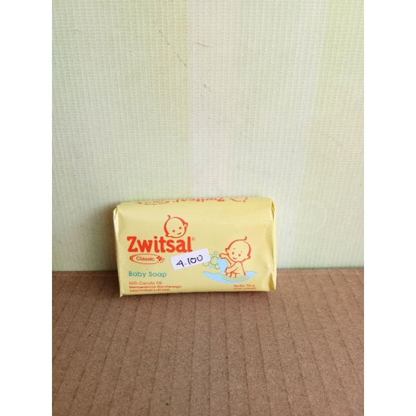 ZWITSAL BABY SOAP CLASIC, RICH HONEY 70GR