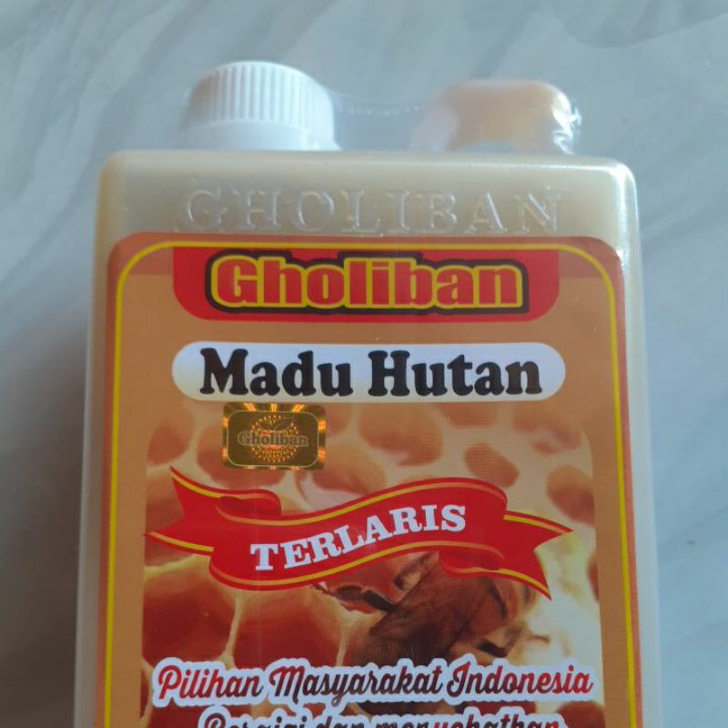 

Madu Gholiban Madu Hutan Netto -+ 1kg, madu sirup gholiban