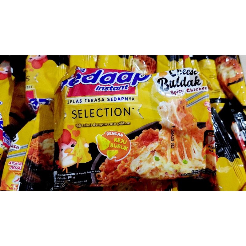 Sedaap mie aneka varian 75gr / Jiwa Pagi Mie Goreng 75gr/ Mie Bon Cabe 70gr